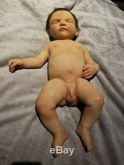 BIG CHUBBY FULL BODY Solid Silicone 23 in. REALISTIC baby boy ECO FLEX 20/30COA