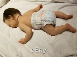 BIG CHUBBY FULL BODY Solid Silicone 23 in. REALISTIC baby boy ECO FLEX 20/30COA