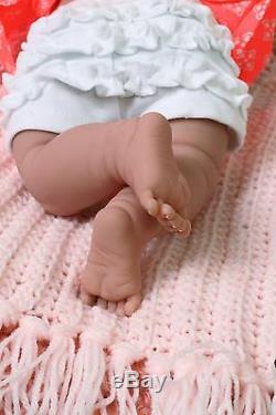 Baby Girl Smiling Soft Doll Real Reborn Berenguer 15 Inch Vinyl Lifelike Alive