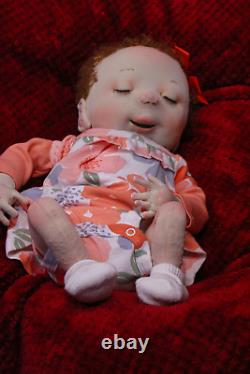 Baby Reborn Cloth Doll Ooak Puppe Doll Soft Sculpture Baby Jasmine by Marlos