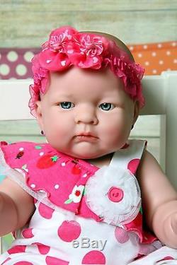 Baby Reborn Doll Berenguer Real Clothes 18 inches Vinyl Life Like anatomically