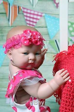 Baby Reborn Doll Berenguer Real Clothes 18 inches Vinyl Life Like anatomically