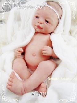 Baby Reborn cute GIRL Ultra reality! EMMELEIN by SHEILA MICHAEL 20 inch
