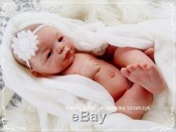 Baby Reborn cute GIRL Ultra reality! EMMELEIN by SHEILA MICHAEL 20 inch