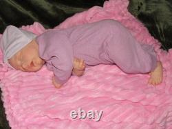 Bargain Baby Realborn Alma Sleeping, 19 4 Lbs. 7 Oz. COA