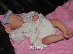 Bargain Baby Realborn Alma Sleeping, 19 4 Lbs. 7 Oz. COA