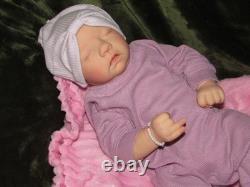 Bargain Baby Realborn Alma Sleeping, 19 4 Lbs. 7 Oz. COA