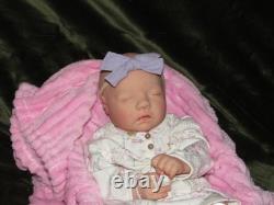 Bargain Baby Realborn Alma Sleeping, 19 4 Lbs. 7 Oz. COA