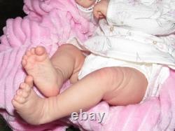 Bargain Baby Realborn Alma Sleeping, 19 4 Lbs. 7 Oz. COA