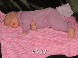 Bargain Baby Realborn Alma Sleeping, 19 4 Lbs. 7 Oz. COA