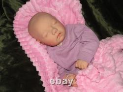 Bargain Baby Realborn Alma Sleeping, 19 4 Lbs. 7 Oz. COA