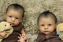 Beach Babies Reborn Baby Doll Twin From Maike by Gudrun Legler
