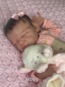 Beautifu Reborn Baby-Bruin Sculpt by Adrie Stoete- Reborn Artist Mary Sherman