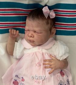 Beautifu Reborn Baby-Bruin Sculpt by Adrie Stoete- Reborn Artist Mary Sherman