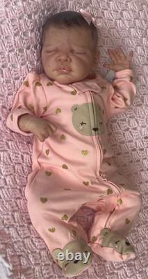 Beautifu Reborn Baby-Bruin Sculpt by Adrie Stoete- Reborn Artist Mary Sherman