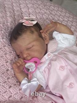 Beautifu Reborn Baby-Bruin Sculpt by Adrie Stoete- Reborn Artist Mary Sherman