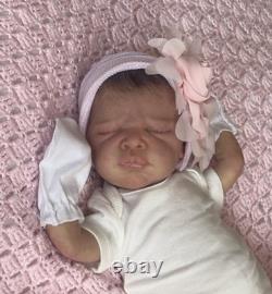 Beautifu Reborn Baby-Bruin Sculpt by Adrie Stoete- Reborn Artist Mary Sherman