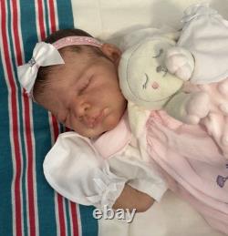 Beautifu Reborn Baby-Bruin Sculpt by Adrie Stoete- Reborn Artist Mary Sherman