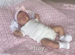 Beautifu Reborn Baby-Bruin Sculpt by Adrie Stoete- Reborn Artist Mary Sherman