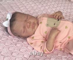 Beautifu Reborn Baby-Bruin Sculpt by Adrie Stoete- Reborn Artist Mary Sherman