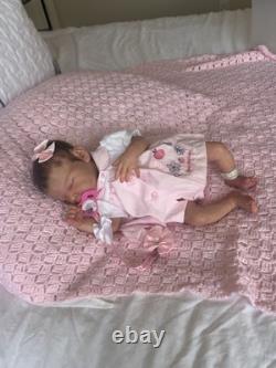 Beautifu Reborn Baby-Bruin Sculpt by Adrie Stoete- Reborn Artist Mary Sherman