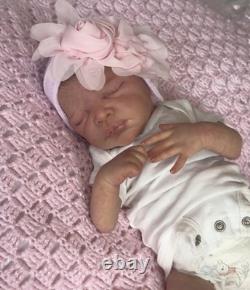 Beautifu Reborn Baby-Bruin Sculpt by Adrie Stoete- Reborn Artist Mary Sherman