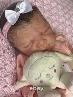 Beautifu Reborn Baby-Bruin Sculpt by Adrie Stoete- Reborn Artist Mary Sherman