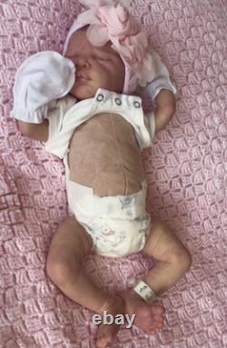 Beautifu Reborn Baby-Bruin Sculpt by Adrie Stoete- Reborn Artist Mary Sherman