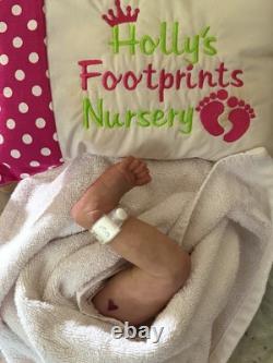 Beautifu Reborn Baby-Bruin Sculpt by Adrie Stoete- Reborn Artist Mary Sherman
