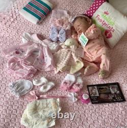 Beautifu Reborn Baby-Bruin Sculpt by Adrie Stoete- Reborn Artist Mary Sherman