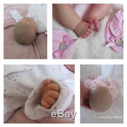 Beautiful Handmade Happy Eyes Open Reborn Baby Girl Doll by BabyDollArtUK