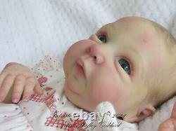 Beautiful Reborn L/E Baby girl Miley x Cassie Brace 13/1800 GHSP New Release