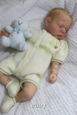 Beautiful Reborn L/E Baby girl Willa x Cassie Brace 981/1800 GHSP New Release