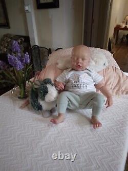 Beautiful Reborn baby boy 17 long Weighted