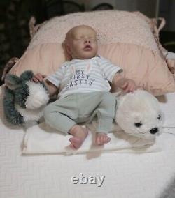 Beautiful Reborn baby boy 17 long Weighted