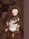 Beautiful full body silicone Black Reborn Baby Boy with Vitiligo
