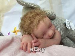 Beautiful full body silicone baby girl fbs Tiffany Dawn Bowie ecoflex fbs