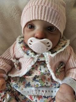 Beautifully Handcrafted Reborn Doll 15 Mikki. Great For All Doll Enthusiasts