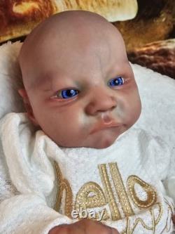 Beautifully Handcrafted Reborn Doll 17 Levi Awake. Great For All Collectors