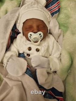 Beautifully Handcrafted Reborn Doll Steven. Comes With COA. Very Lifelike Feel