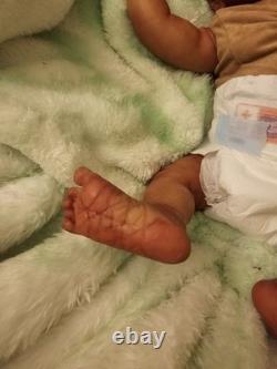 Beautifully Handcrafted Reborn Doll Steven. Comes With COA. Very Lifelike Feel