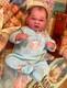 Berenguer 15 reborn baby doll hand painted weighted