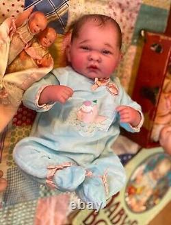Berenguer 15 reborn baby doll hand painted weighted