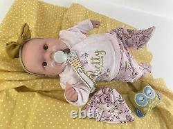 Berenguer Doll Lots To Love Baby 15 Doe Suede Soft Body Partial Reborn 3 Lbs. +