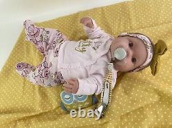 Berenguer Doll Lots To Love Baby 15 Doe Suede Soft Body Partial Reborn 3 Lbs. +
