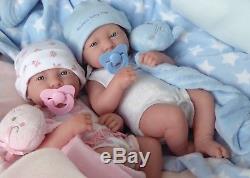 Berenguer La Newborn Twin Girl Boy Doll For Reborn/play Realistic & Lifelike