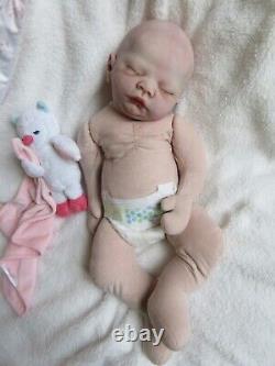 Big SILICONE Cuddle Baby GIRL Reborn Doll