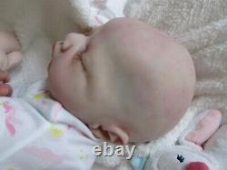 Big SILICONE Cuddle Baby GIRL Reborn Doll