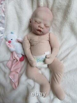 Big SILICONE Cuddle Baby GIRL Reborn Doll