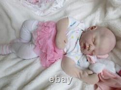 Big SILICONE Cuddle Baby GIRL Reborn Doll